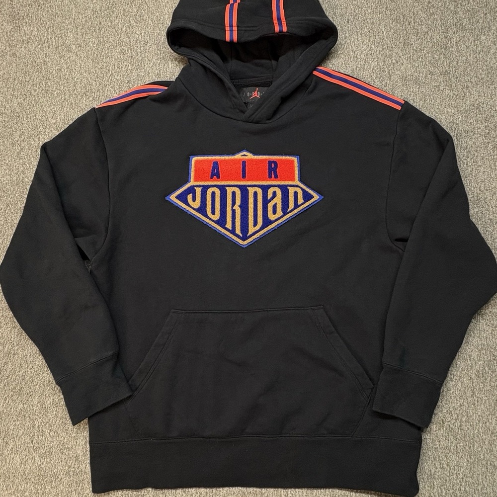 Nike Air Jordan Sport DNA Pullover Fleece Hoodie Men's XL Sweatshirt CK9519-010